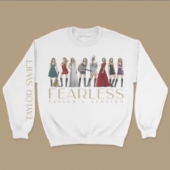NEW Taylor Swift Fearless Eras Crewneck